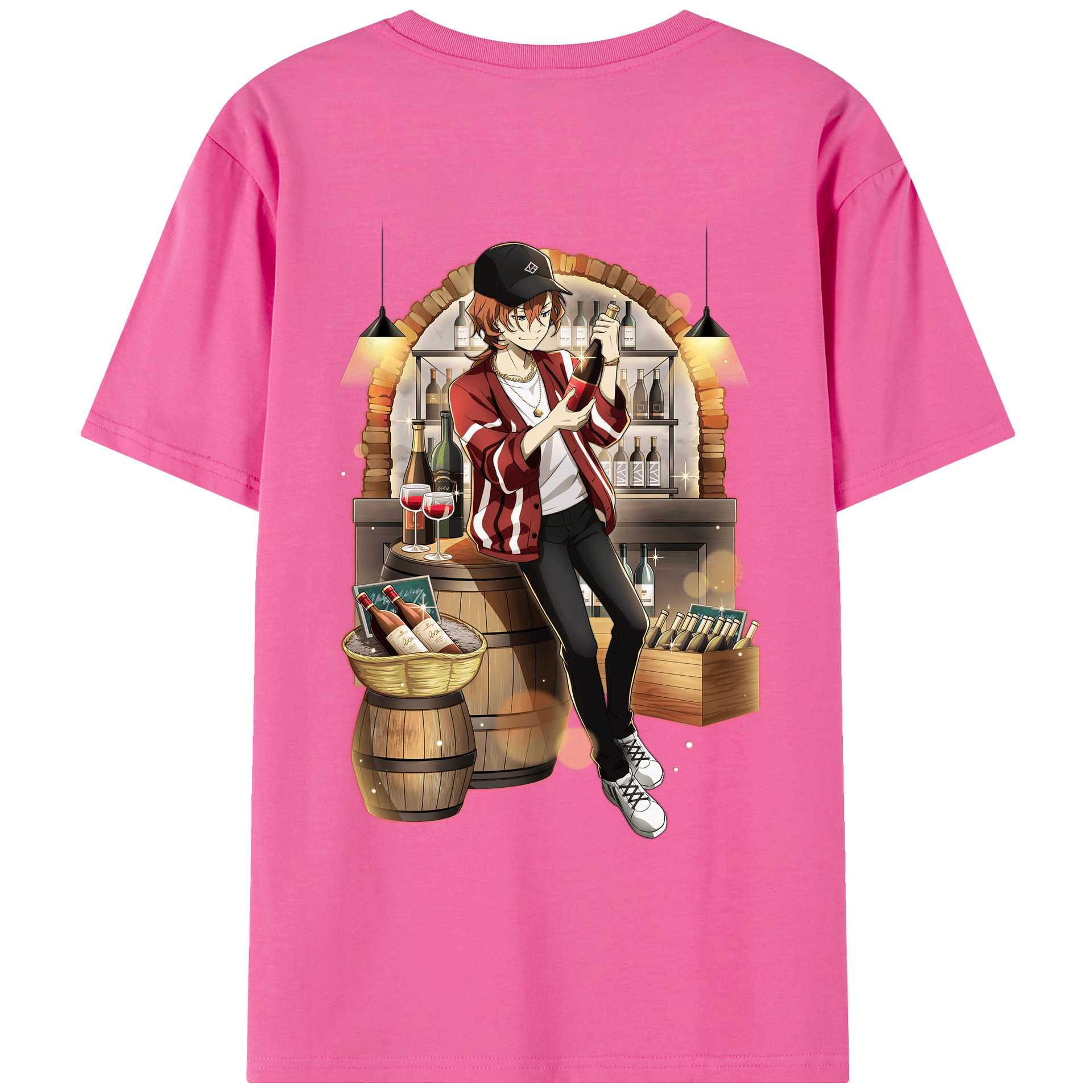 （画像用） 文豪ストレイドッグス Bungo Stray Dogs レディース半袖Tシャツ(バックプリント)